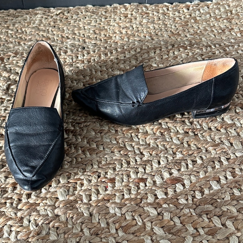 Franco Sarto Women's Starland leather slip-on loafers size 8.5